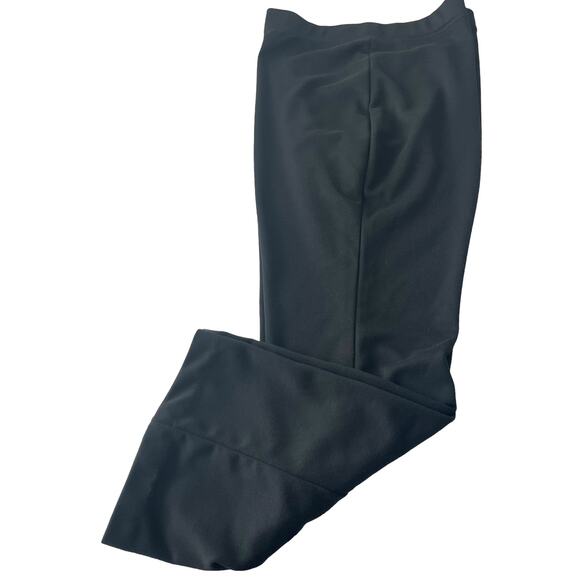 CHELSEA STUDIO HI-RISE WIDE LEG PULL-ON, WOMENS, 22W, BLACK, DRESSY, NO POCKETS - Picture 5 of 9